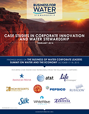 Corporate Water Case Studies