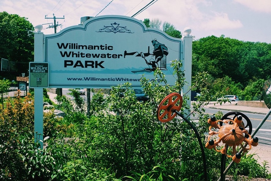 2. As the sign indicates, WWP aspires to develop a whitewater park at the site.